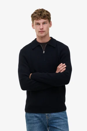 Devon Quarter-Zip Poloshirt
